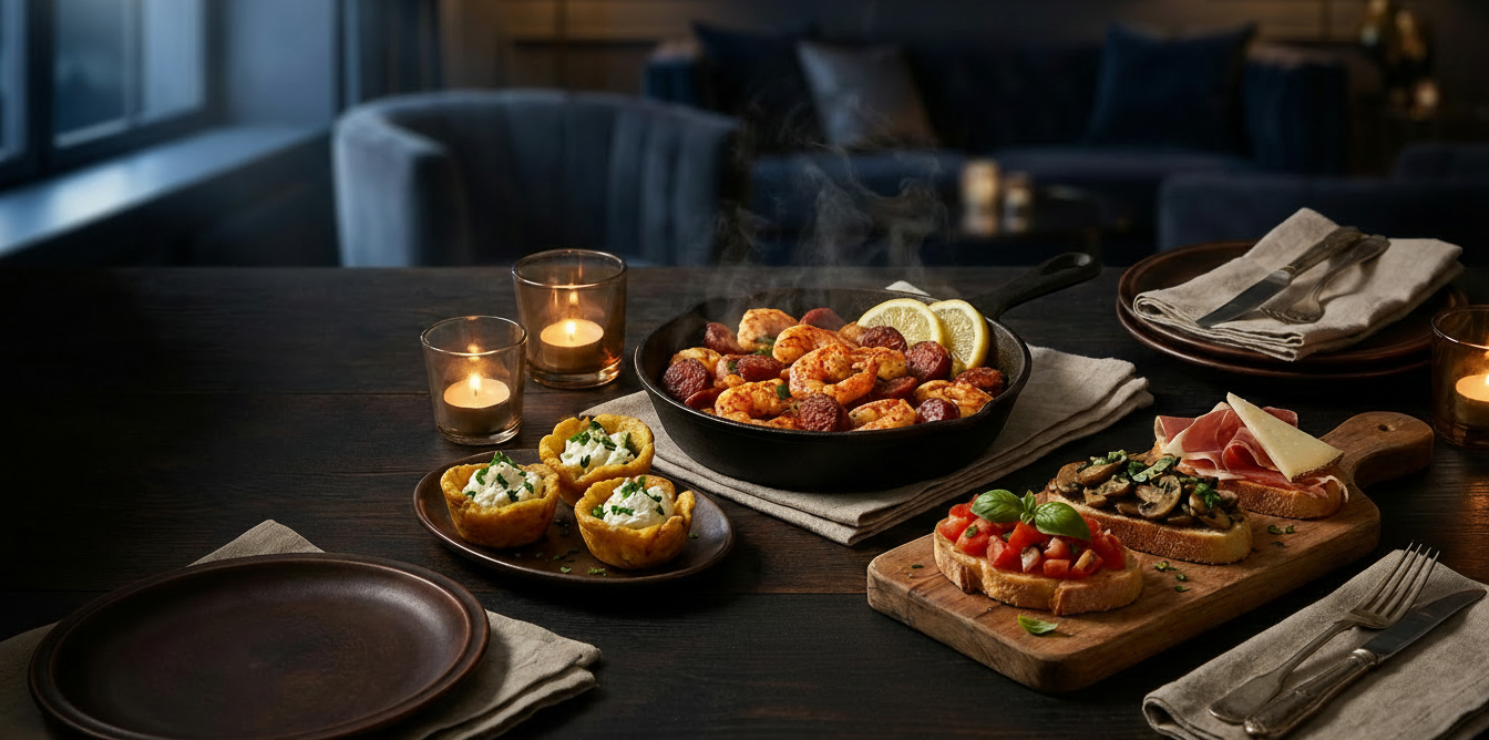 image of happy hour specials for a modern restaurant